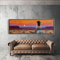 Rider Beneath the Ember Sky
