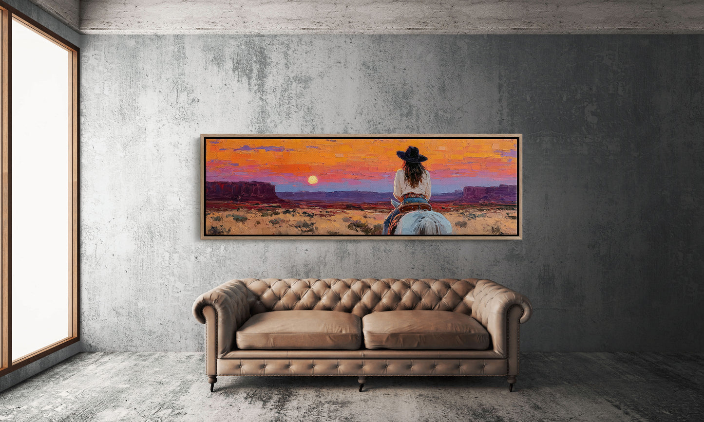 Rider Beneath the Ember Sky