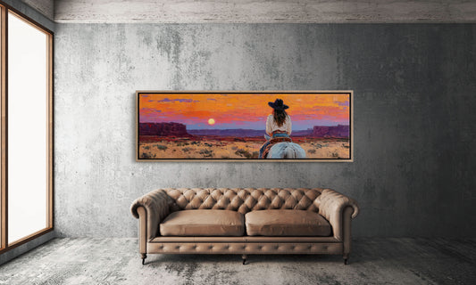 Rider Beneath the Ember Sky