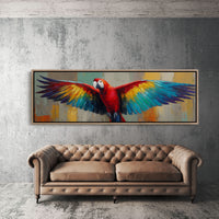 Parrot In Full Bloom