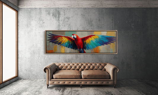 Parrot In Full Bloom