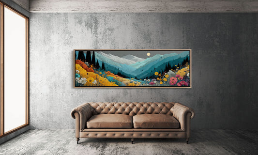 Moonlight Over Wildflower Valley