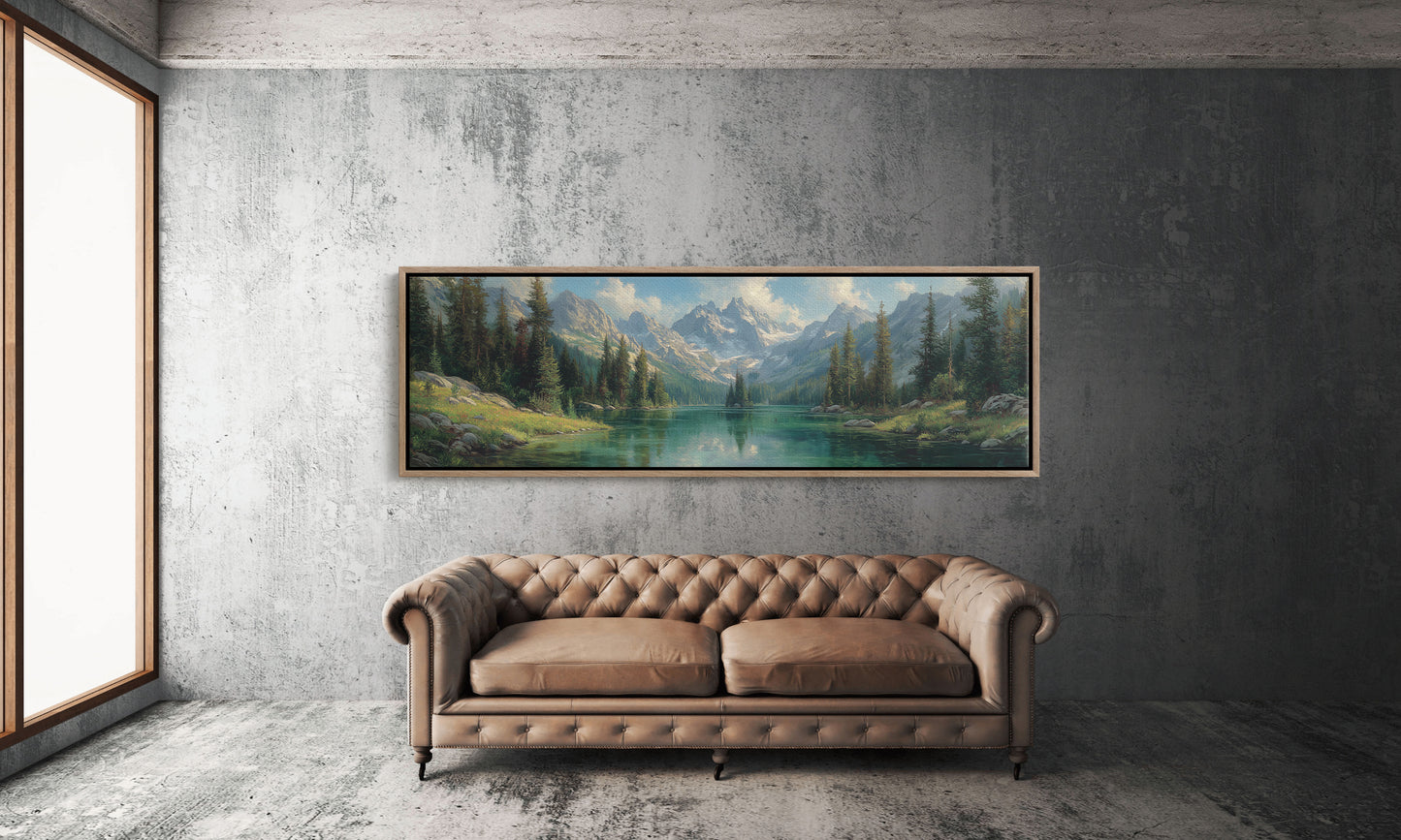 Still Waters Beneath Silver Peaks