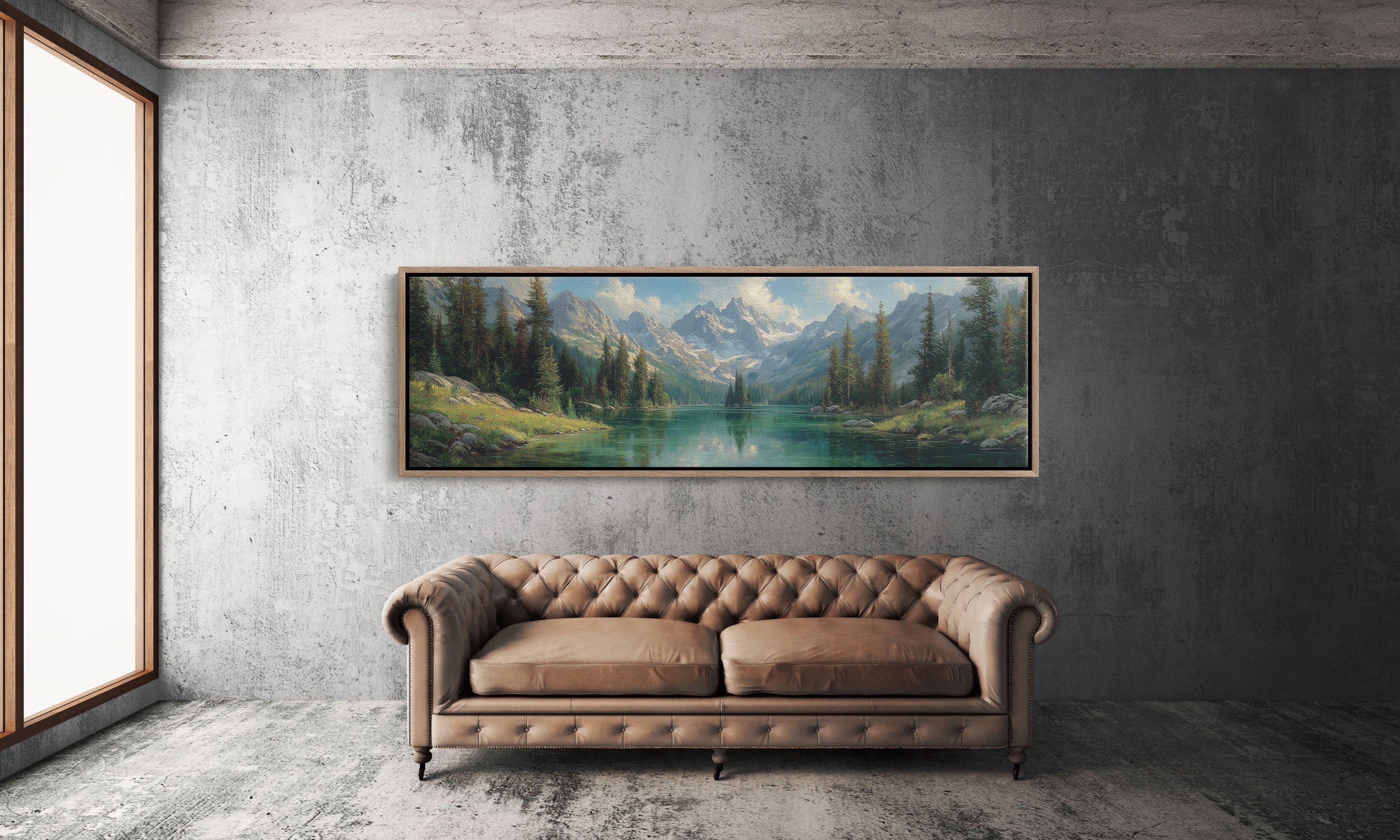 Still Waters Beneath Silver Peaks