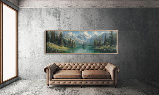 Still Waters Beneath Silver Peaks