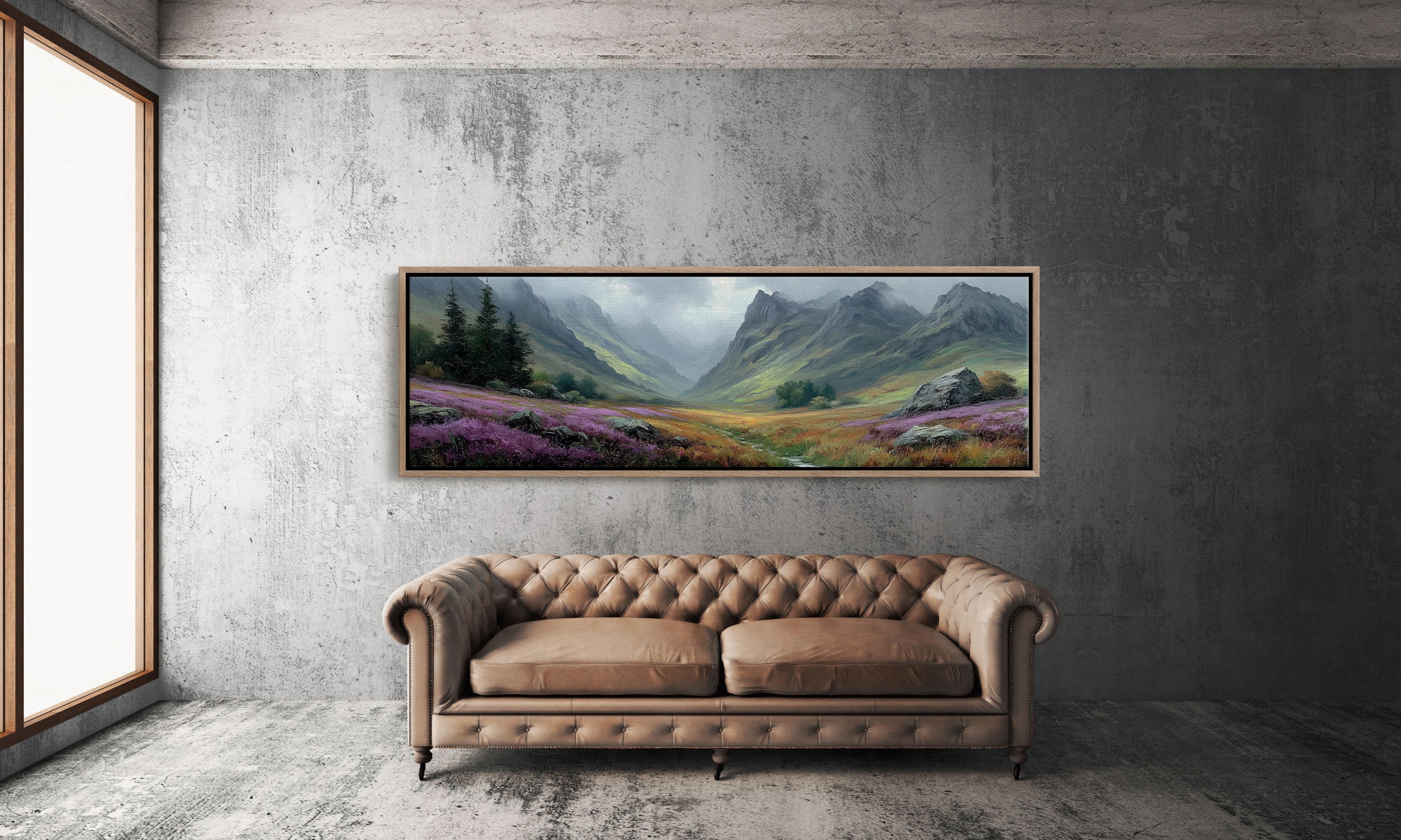 Heather Winds Through the Valley