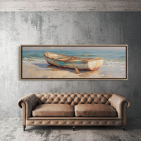 Boat Resting on Quiet Shores