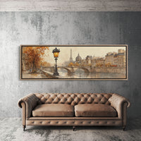 Autumn Stroll Along the Seine