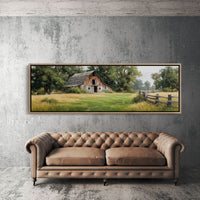 Old Barn in Summer Grass