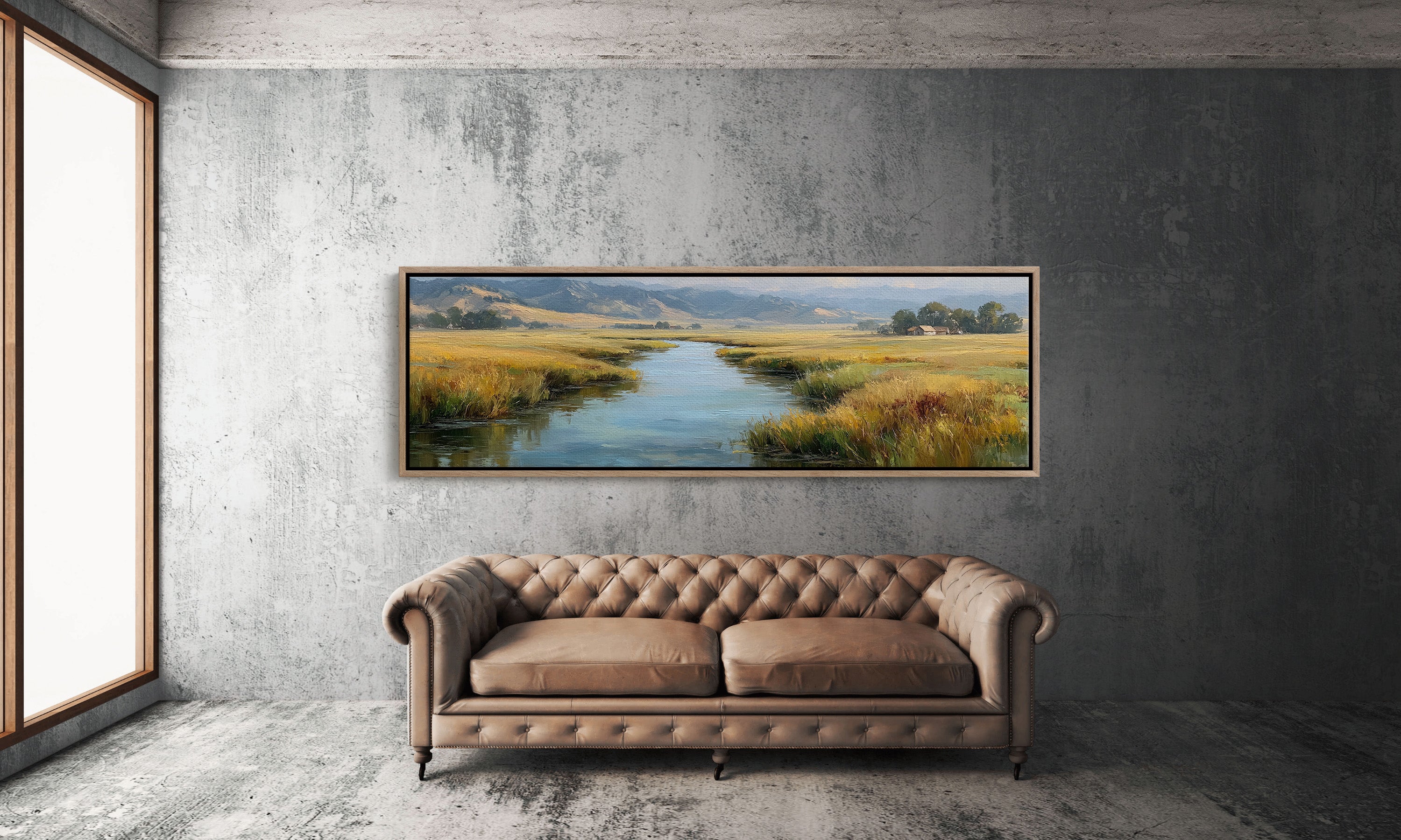 River Through the Golden Valley