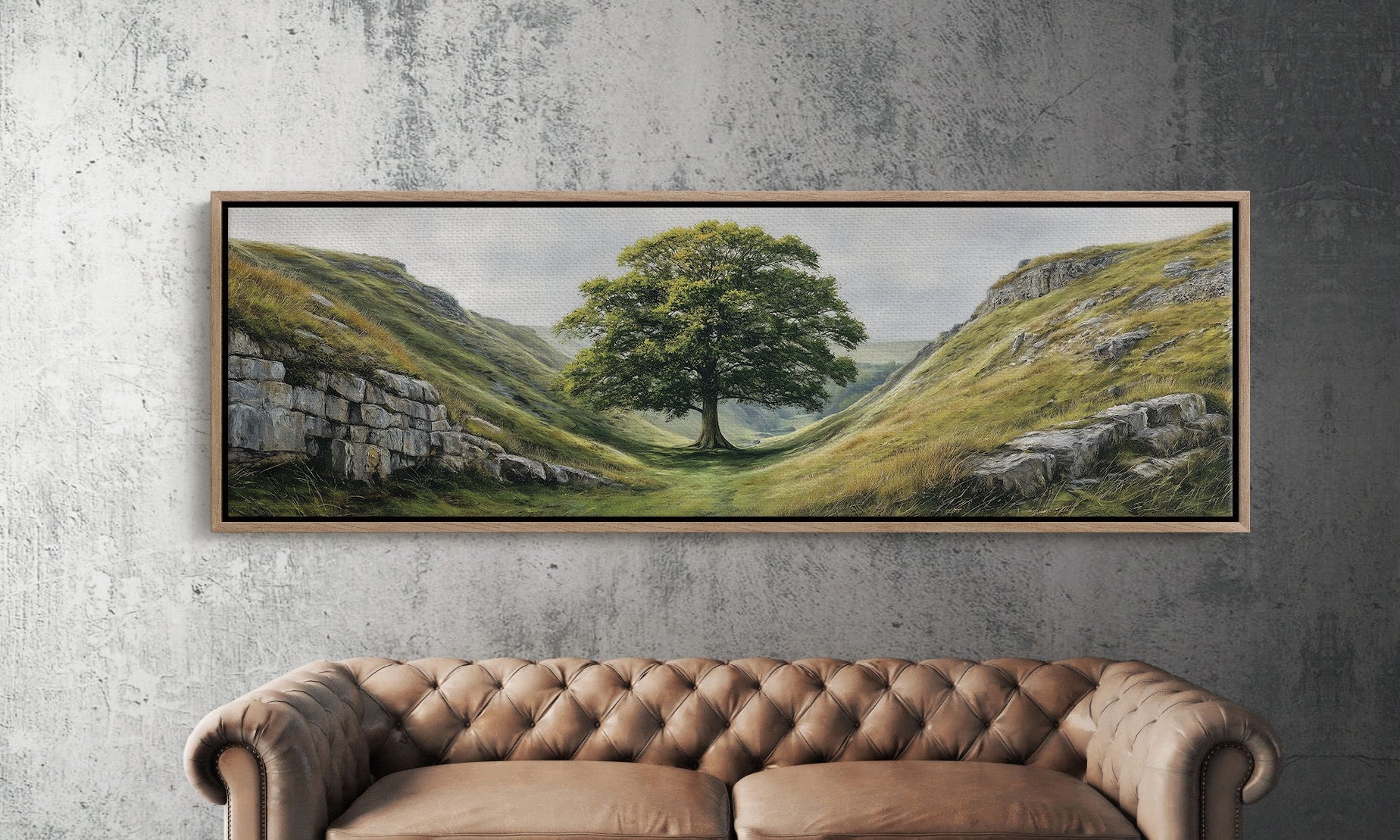 Lone Tree in the Green Valley