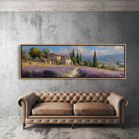 Lavender Path To Quiet Villa