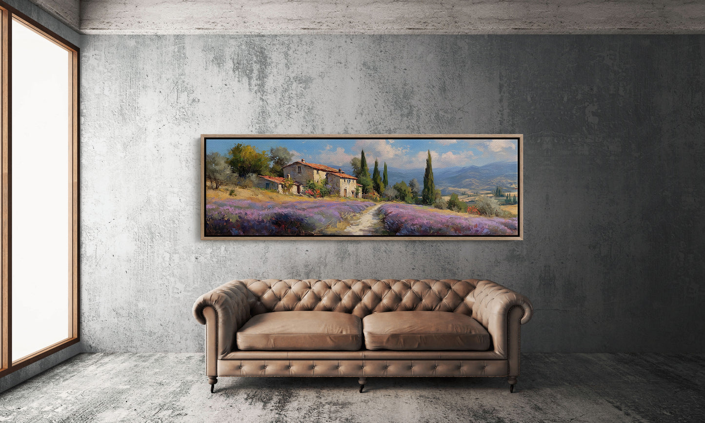 Lavender Path To Quiet Villa