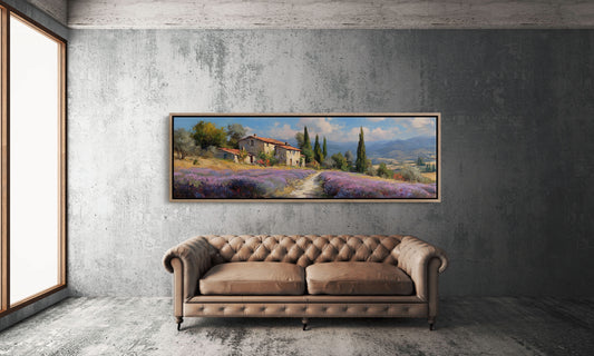 Lavender Path To Quiet Villa