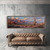 Sunset Over the Red Desert