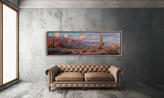 Sunset Over the Red Desert