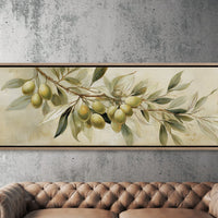 Olive Branch in Golden Light