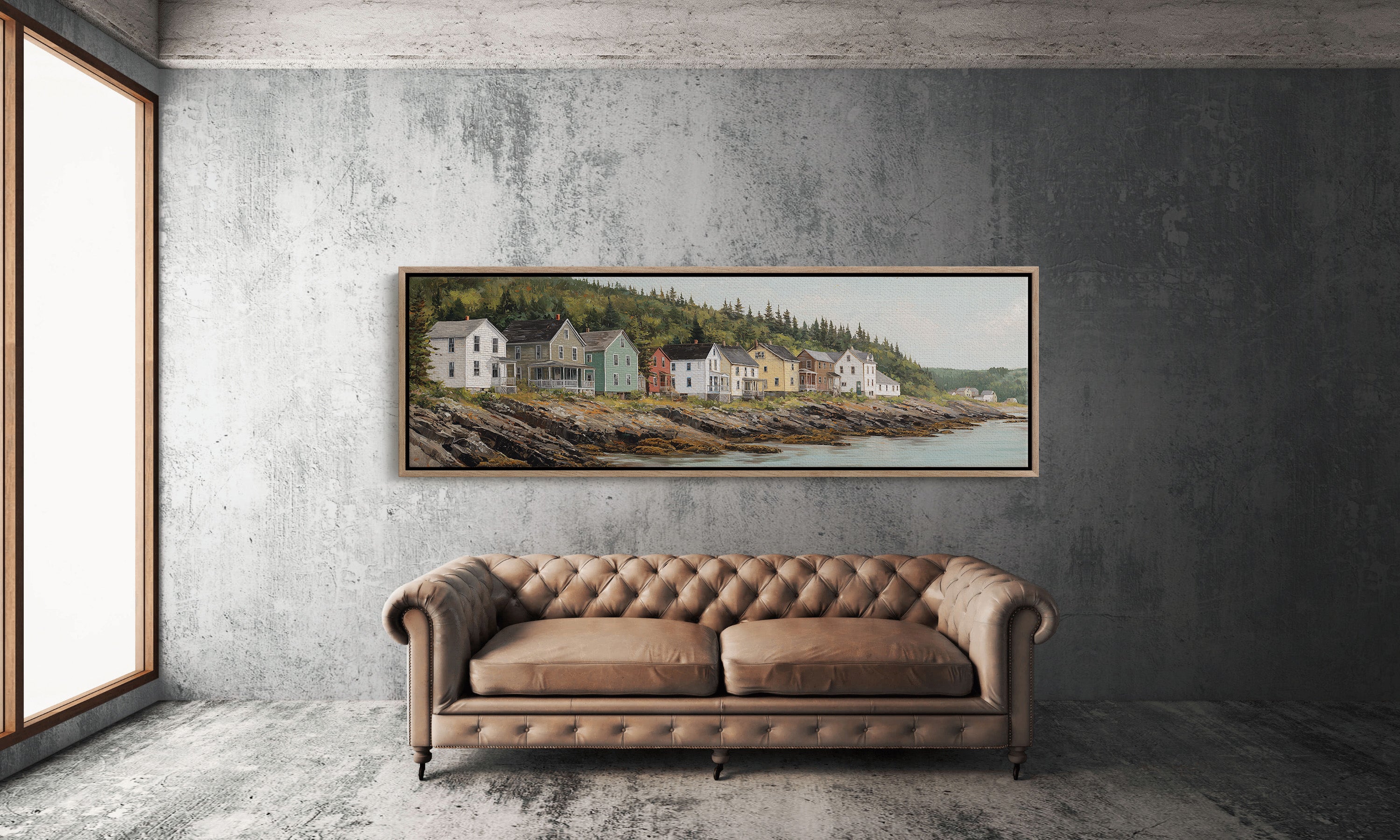 Cliffside Homes by the Quiet Bay