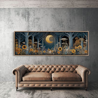 Moonlit Garden of Gold