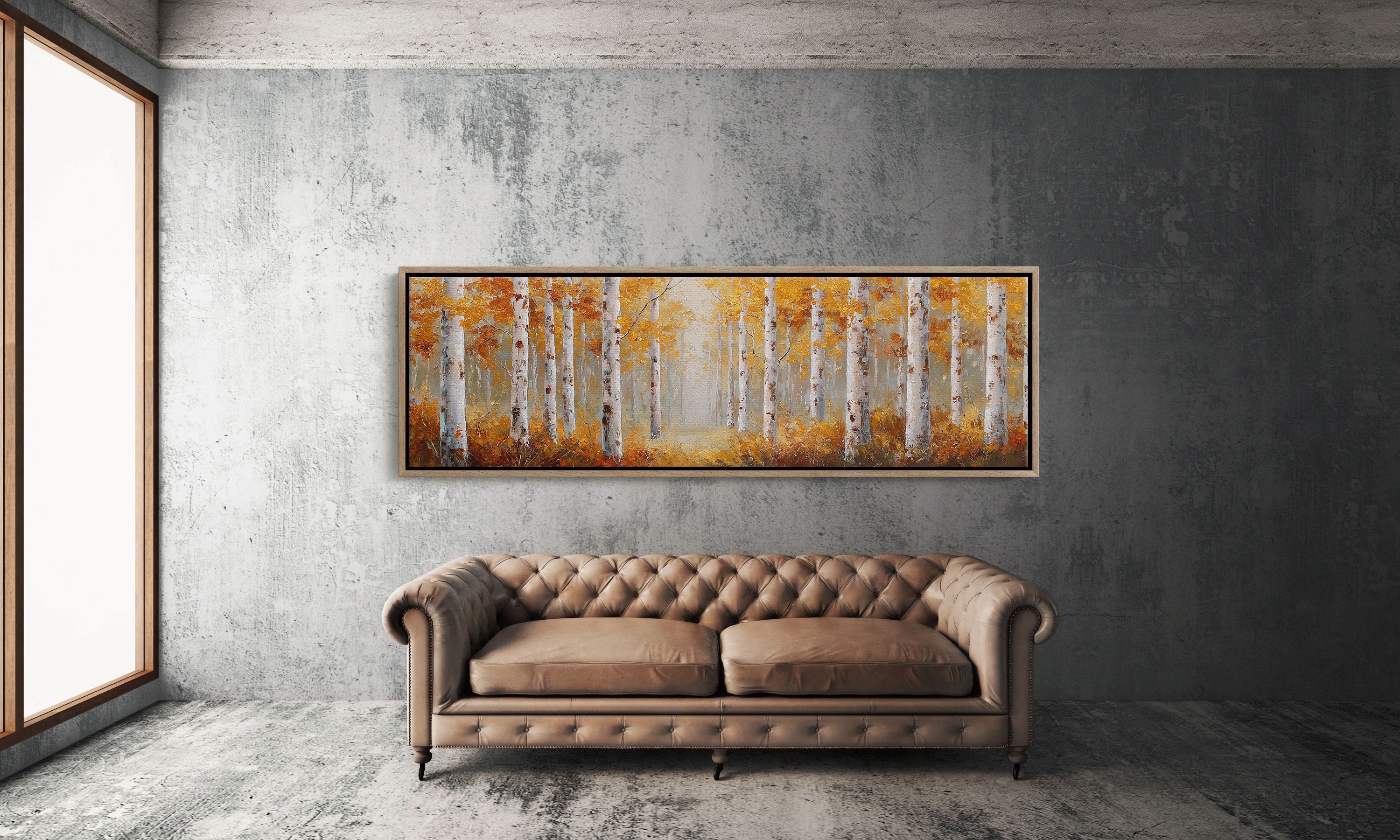 Light Between Autumn Birches