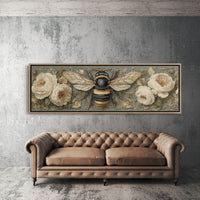 Bee Among the Ivory Blossoms