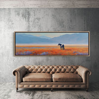 Horse Standing in the Painted Valley