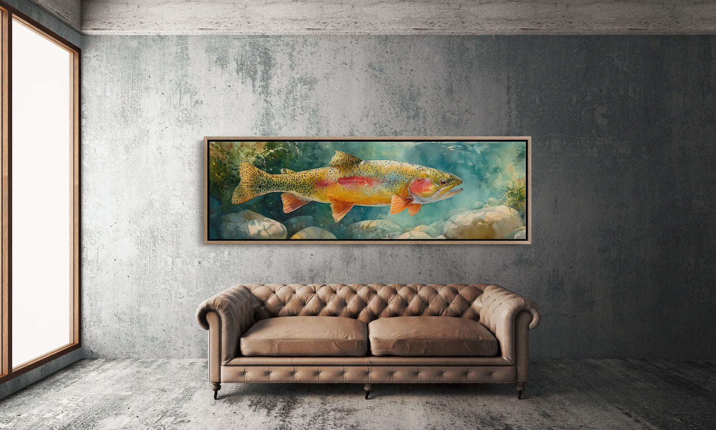 Rainbow Trout in Clear Waters