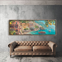 Lemons Above the Amalfi Blue