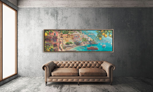Lemons Above the Amalfi Blue