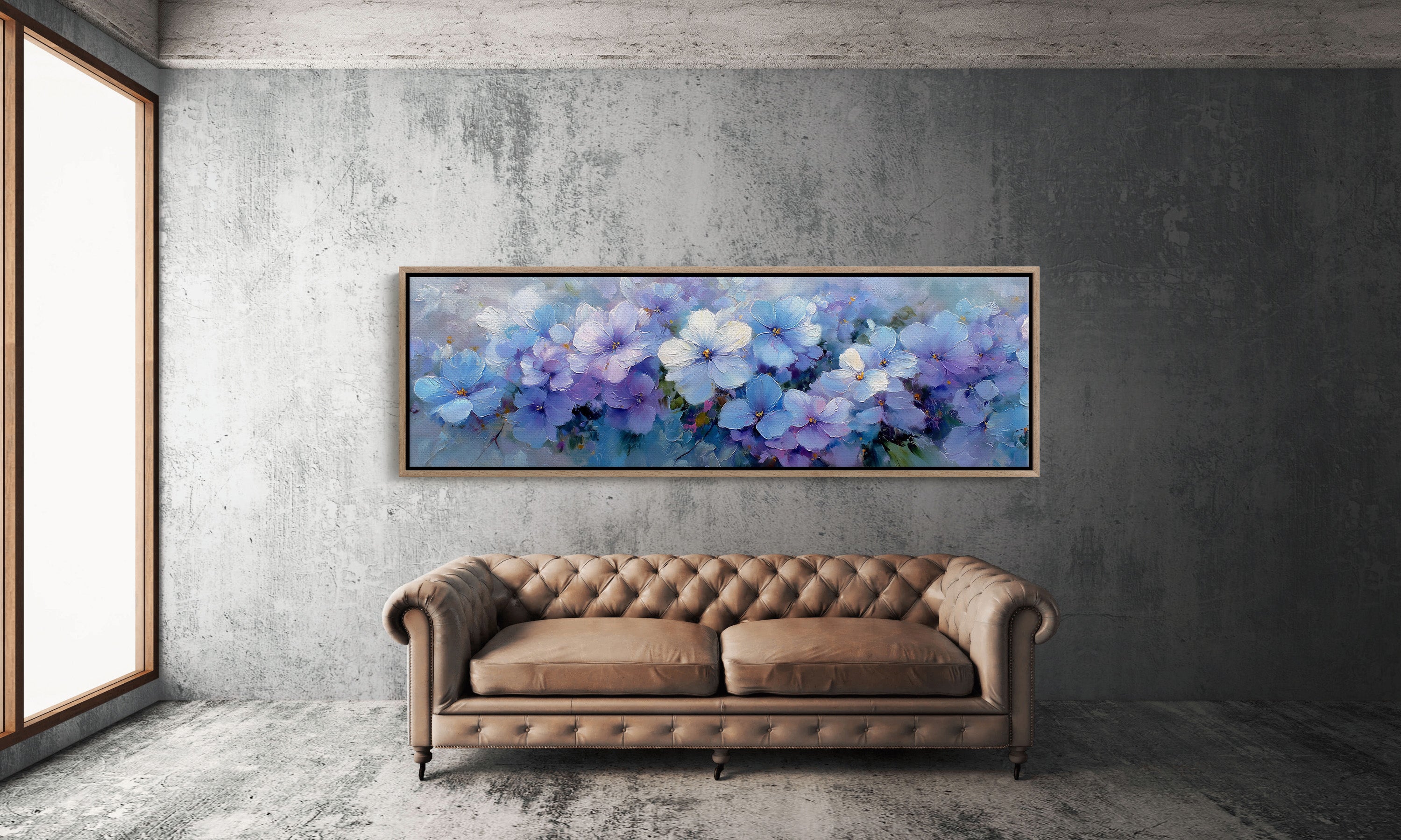 Whispers in Blue Petals