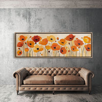 Poppies Dancing in Golden Light