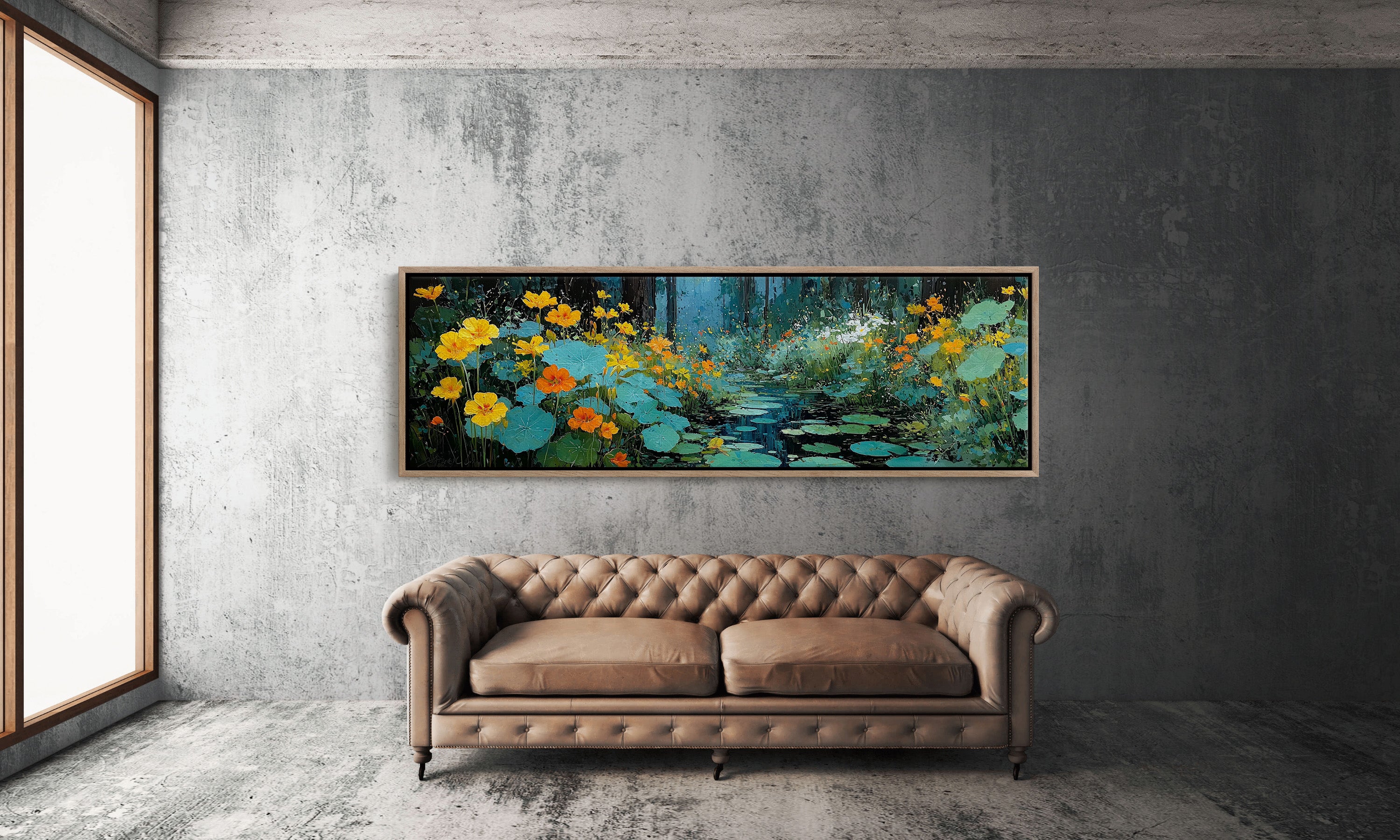 Where the Lilies Drift in Bloom