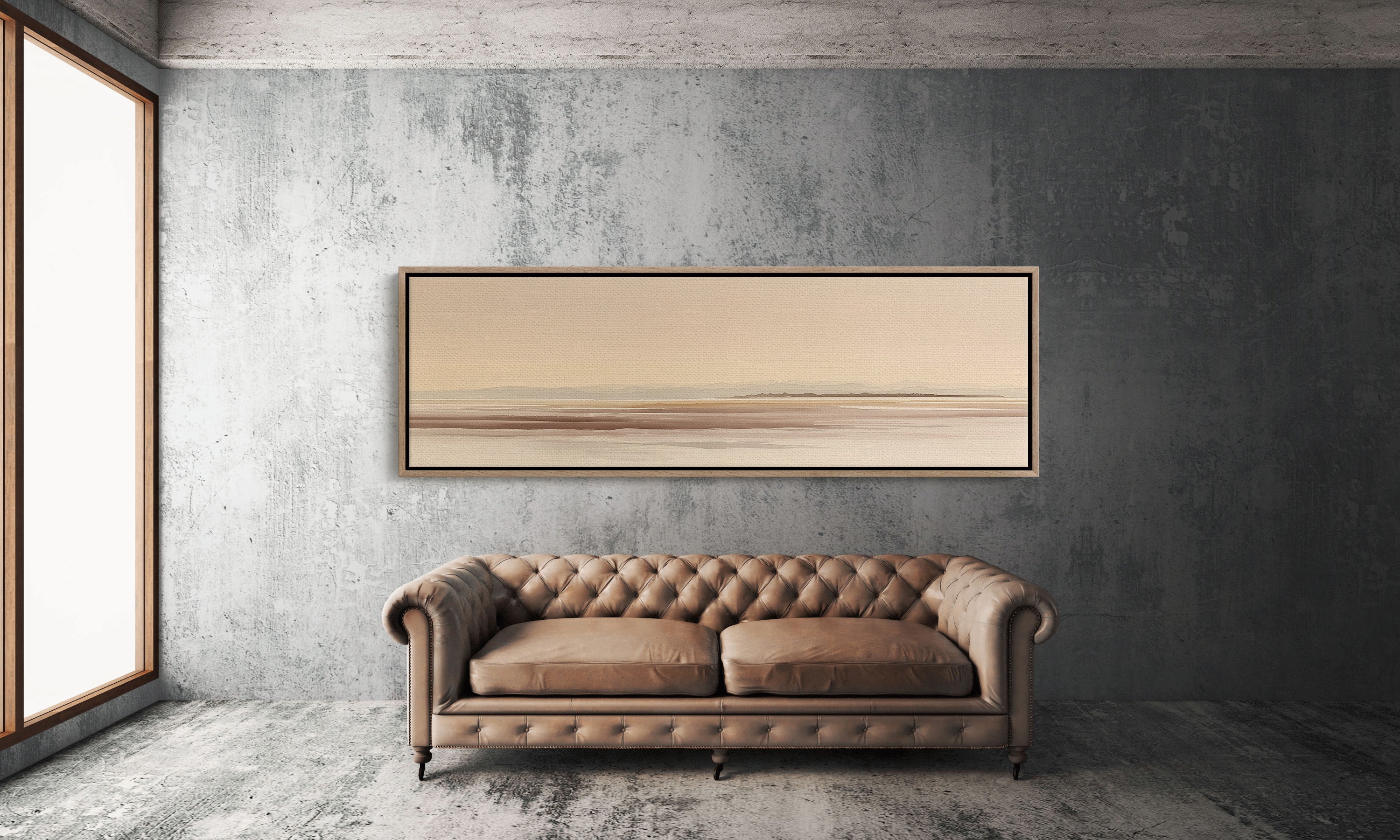 Stillness Beneath a Pale Horizon