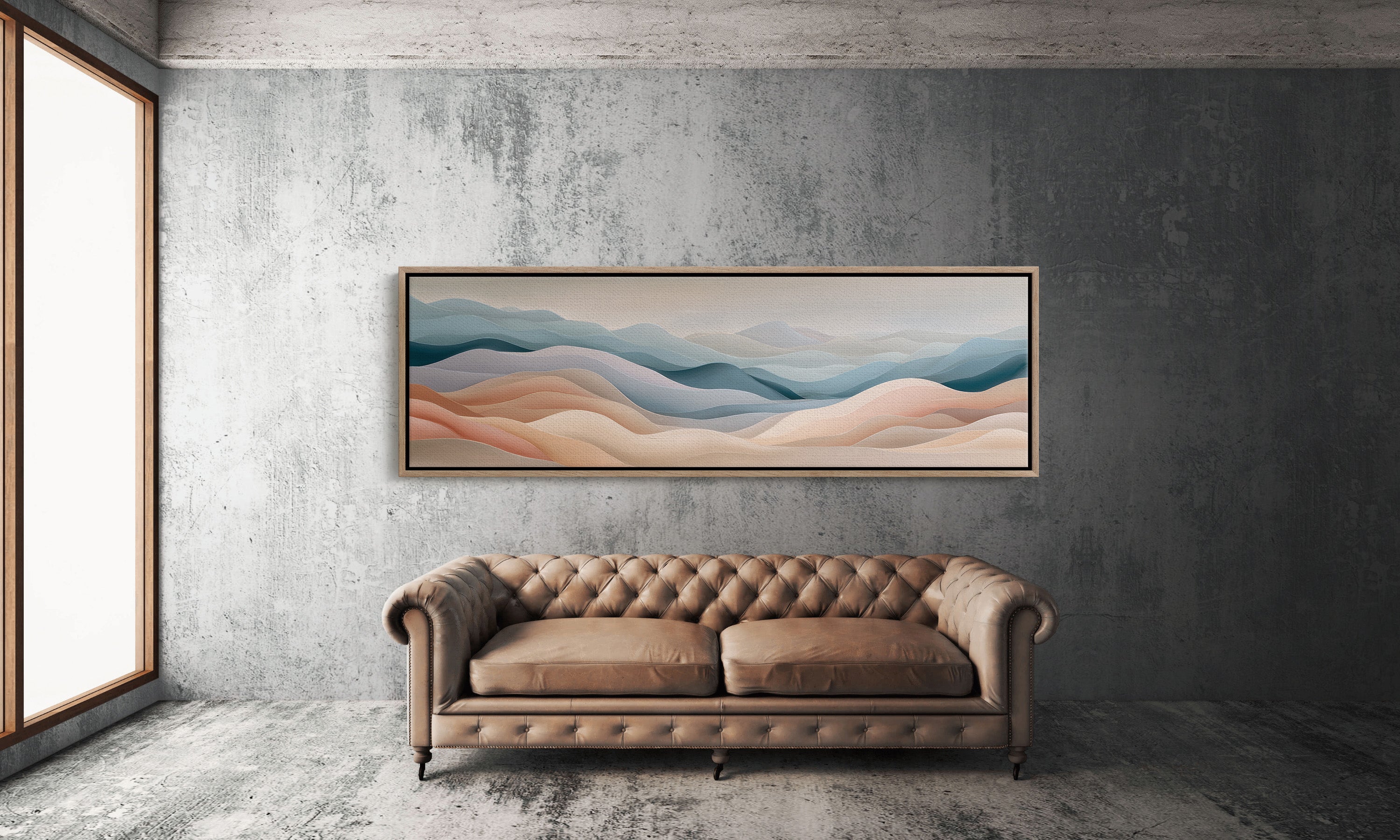 Waves of Dawn Over Quiet Hills