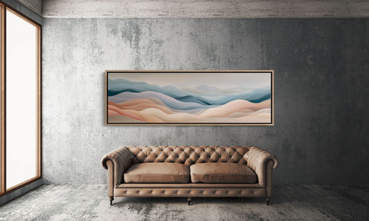 Waves of Dawn Over Quiet Hills