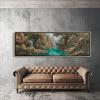 Emerald River Through the Hidden Cliffs