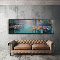 Lily Glow on the Quiet Lagoon