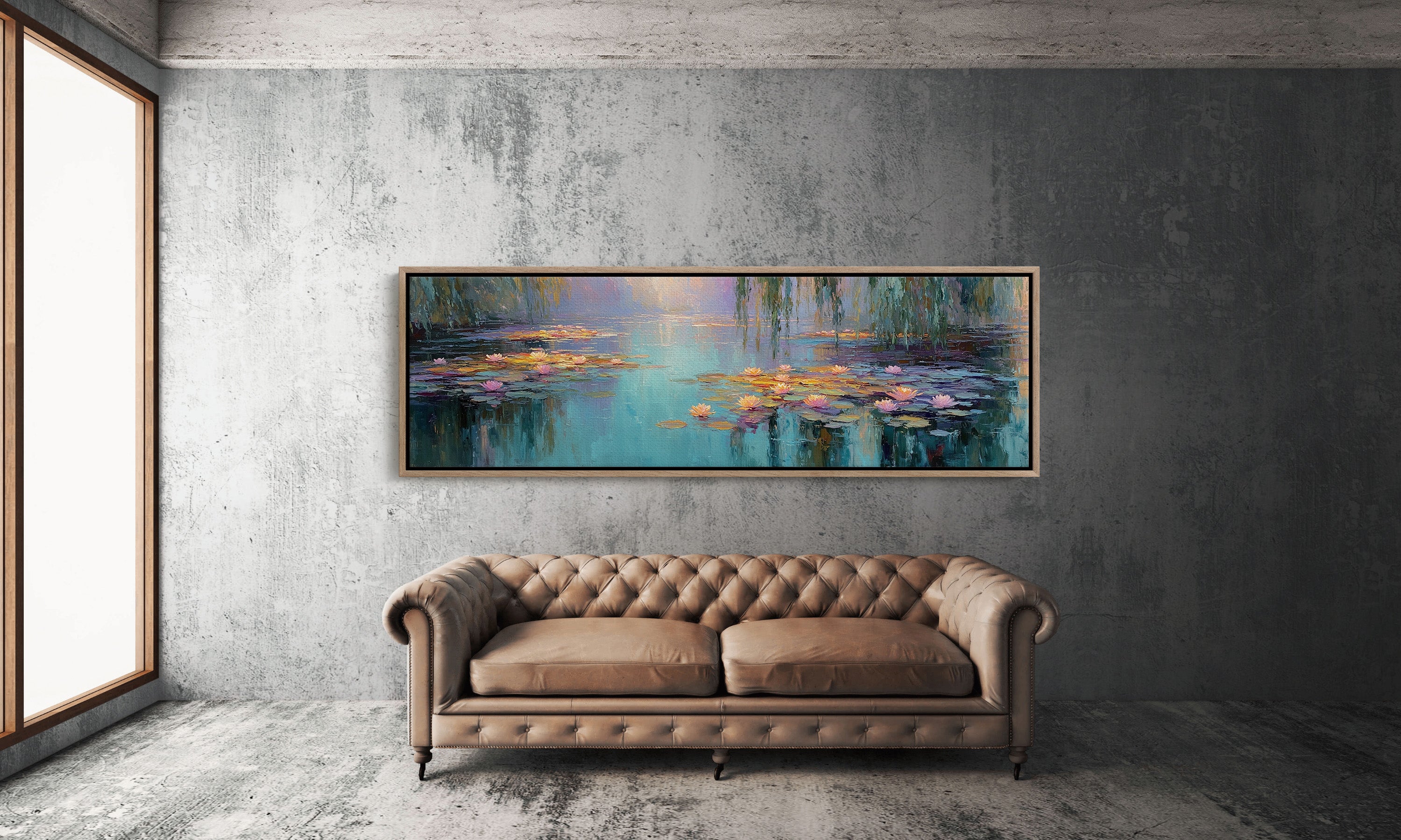 Lily Glow on the Quiet Lagoon