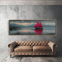 Red Sails Against the Gathering Storm
