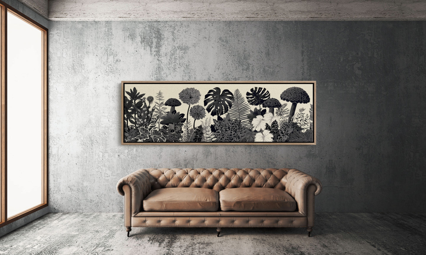 Garden Whispers in Ink