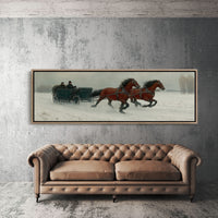 Gallop Through Winter Fields