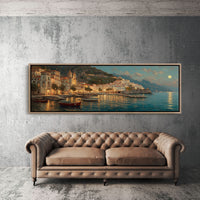 Moonlit Evening on the Amalfi Shore
