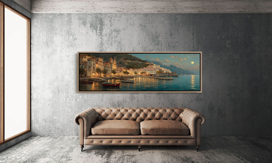 Moonlit Evening on the Amalfi Shore