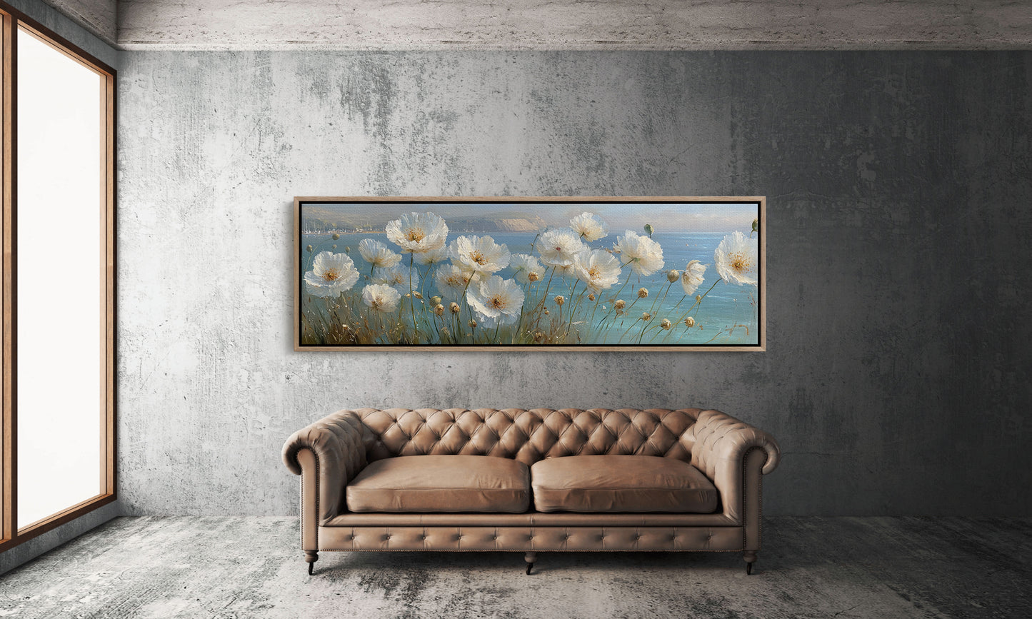 Coastal Breeze Among White Blossoms
