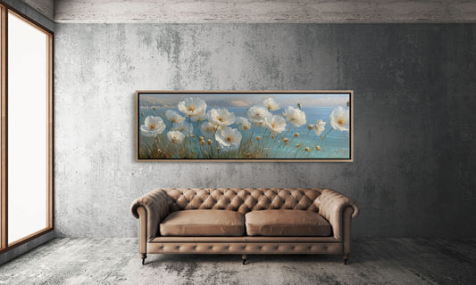 Coastal Breeze Among White Blossoms
