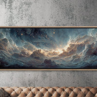 Where Starlight Breaks the Clouds