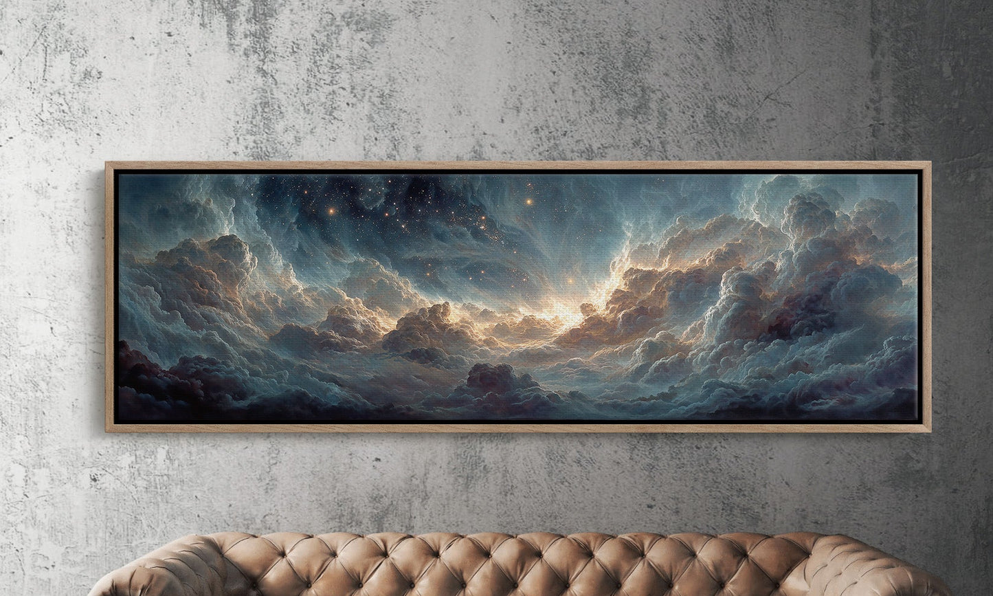 Where Starlight Breaks the Clouds