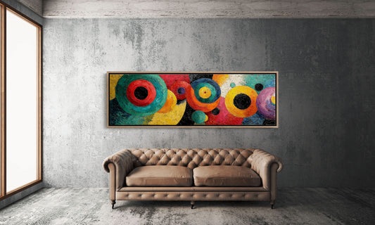Orbiting Colors in Motion