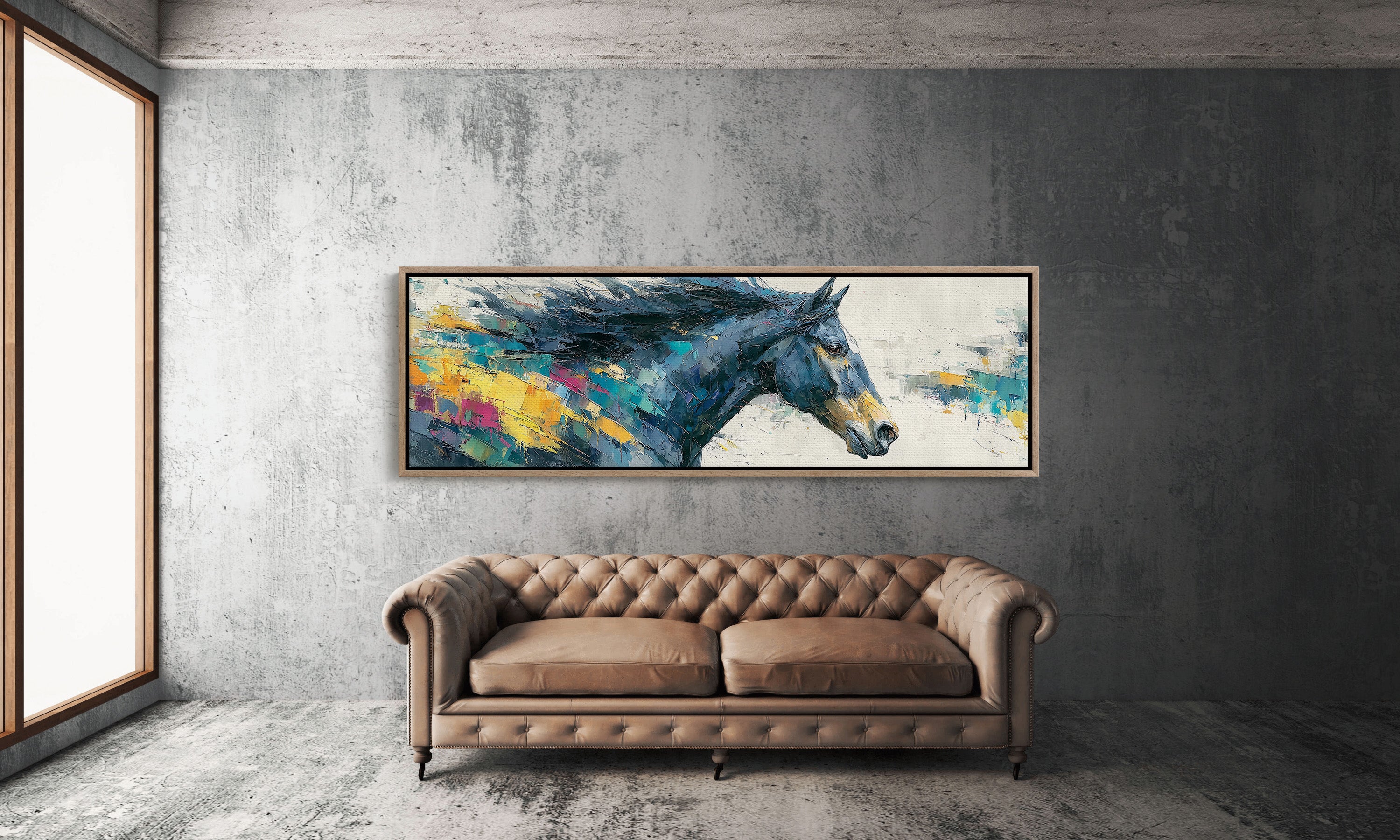Wild Motion in Painted Color