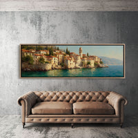 Sunlit Shores of the Old Village